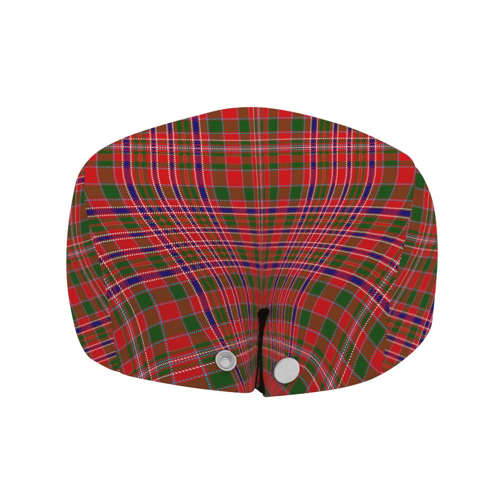 Scottish MacAlister Modern Tartan Flat Cap - Image 4