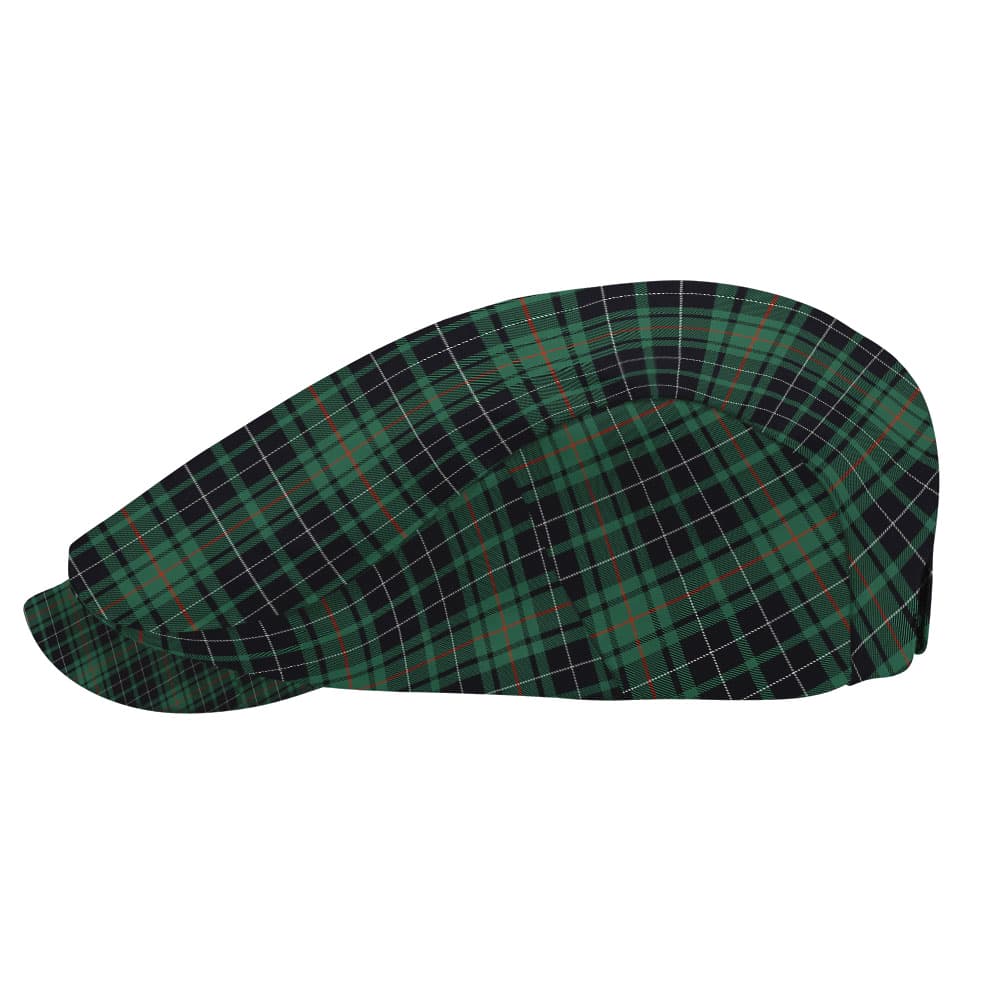 Scottish MacAulay Hunting Ancient Tartan Flat Cap - Image 3