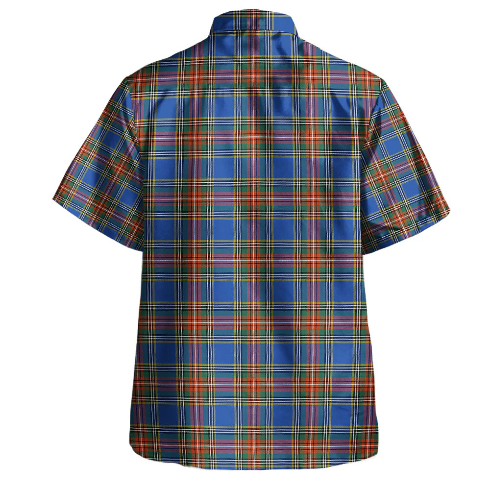 Scottish MacBeth Ancient Clan Badge Tartan Hawaiian Shirt - Image 3