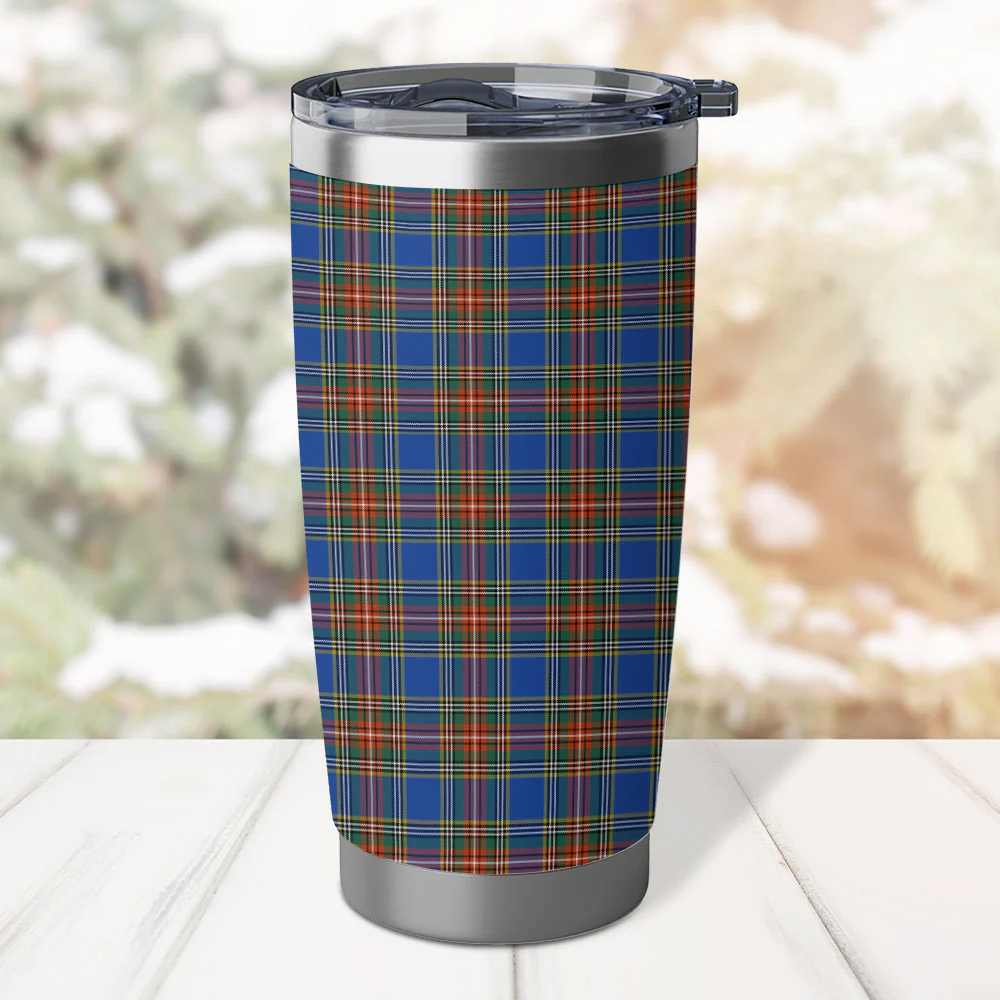 Scottish MacBeth Ancient Clan Badge Tartan Tumbler - Image 3