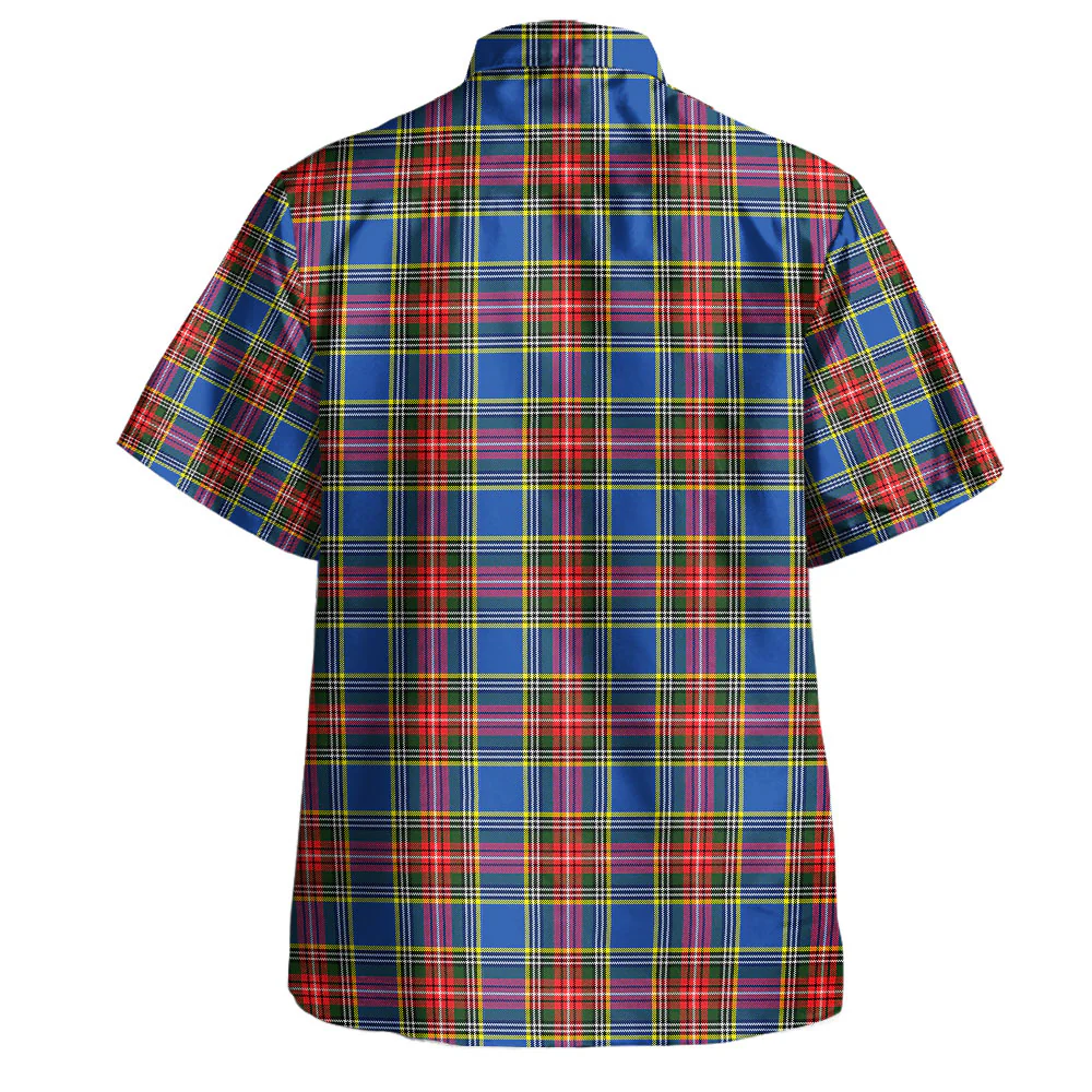 Scottish MacBeth Modern Clan Badge Tartan Hawaiian Shirt - Image 3