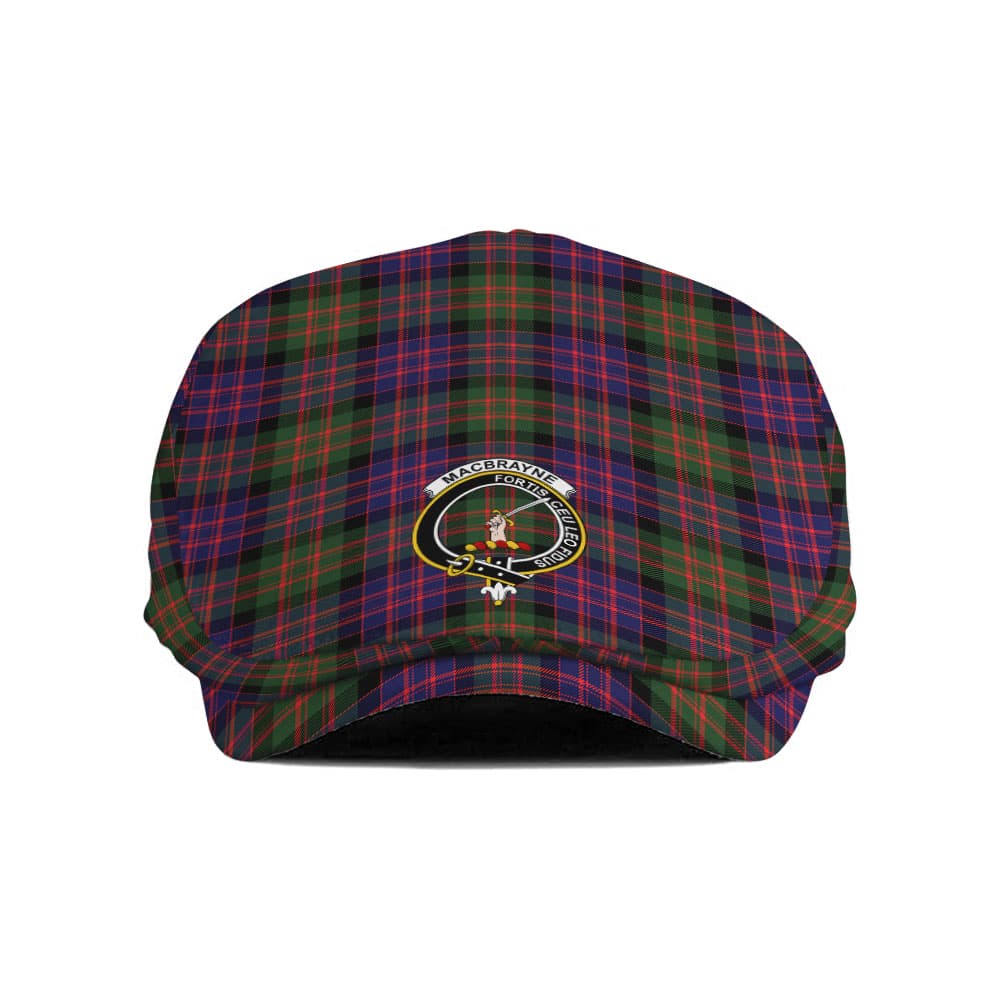 Scottish MacBrayne Clan Badge Tartan Flat Cap