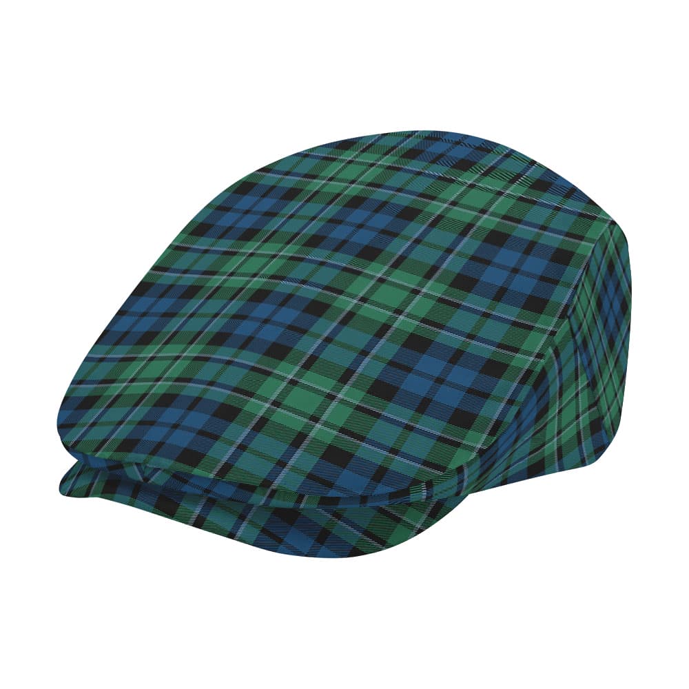 Scottish MacCallum Ancient Tartan Flat Cap - Image 2