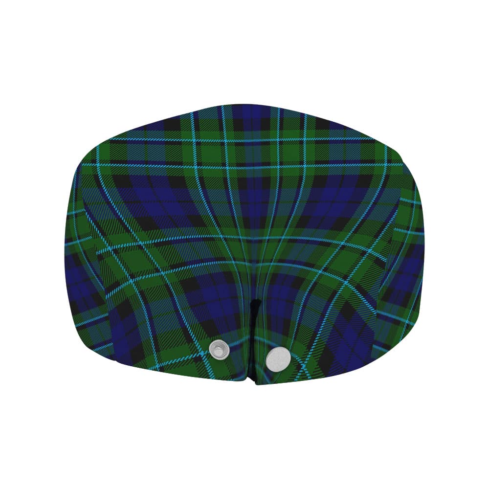 Scottish MacCallum Clan Badge Tartan Flat Cap - Image 4