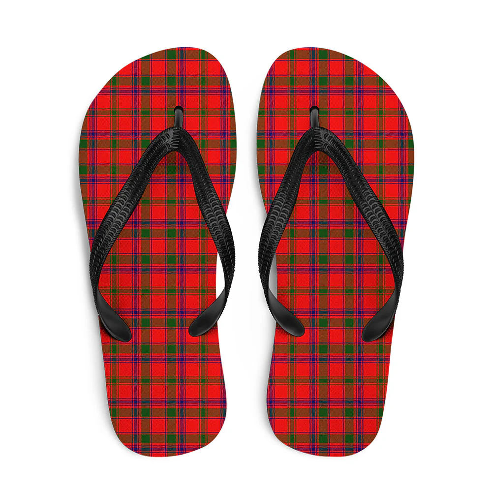 Scottish MacColl Modern Clan Badge Tartan Flip Flops