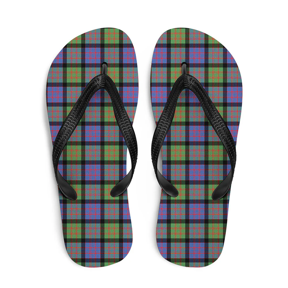 Scottish MacDonald Ancient Clan Badge Tartan Flip Flops