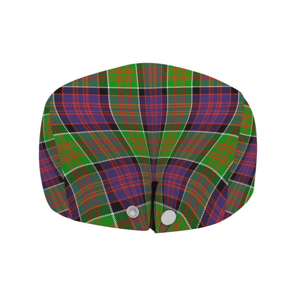 Scottish MacDonald (Clan Ranald) Clan Badge Tartan Flat Cap - Image 4