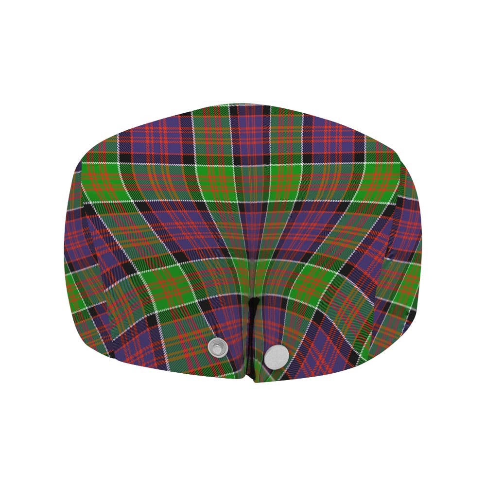 Scottish MacDonald of Clanranald Tartan Flat Cap - Image 4