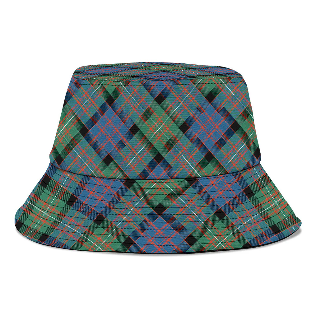Scottish MacDonnell of Glengarry Ancient Clan Badge Tartan Bucket Hat