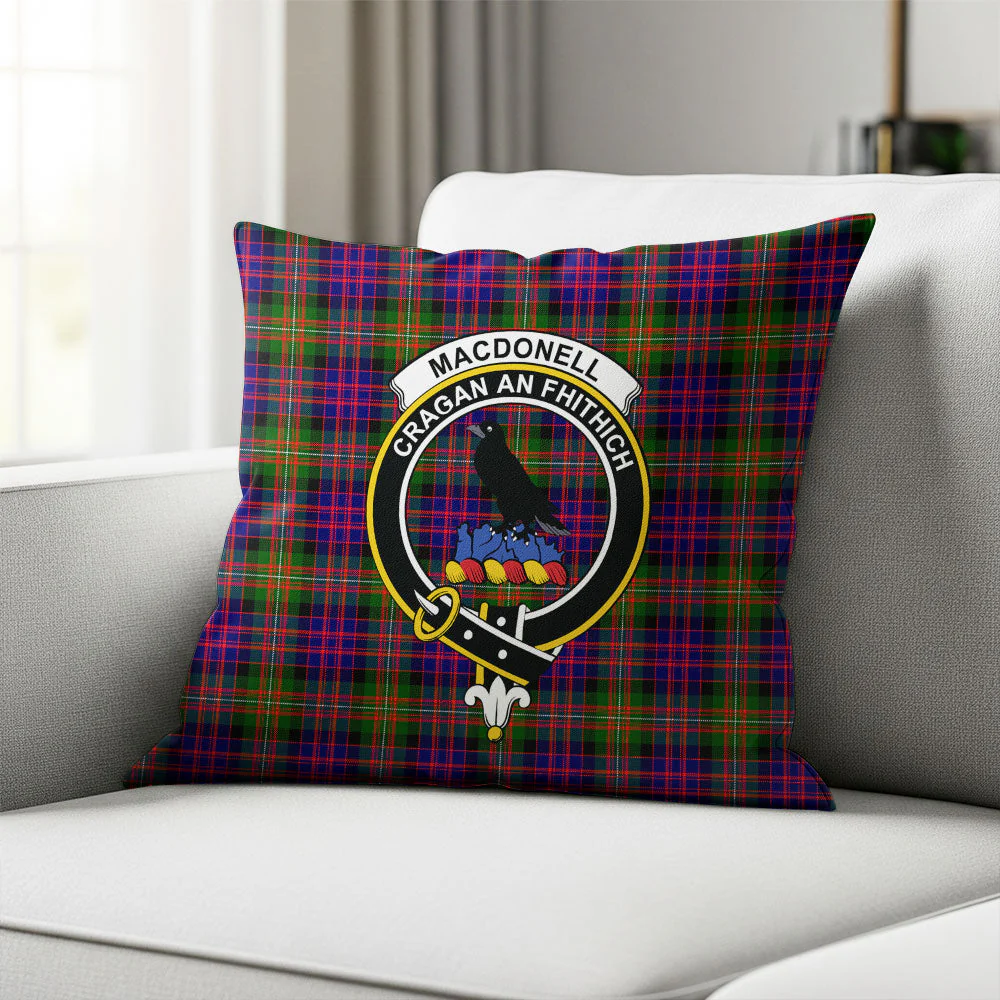 Scottish MacDonnell of Glengarry Modern Clan Badge Tartan Pillow Case - Image 2