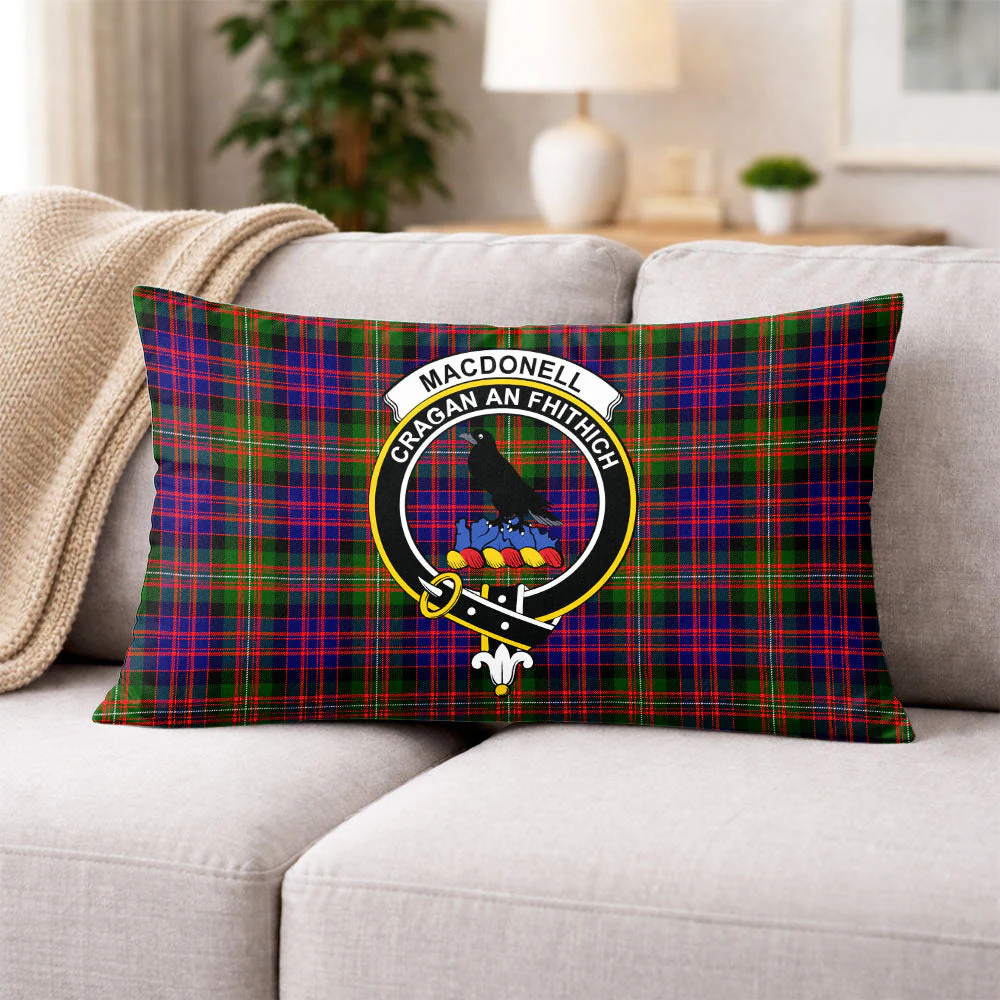 Scottish MacDonnell of Glengarry Modern Clan Badge Tartan Pillow Case - Image 3