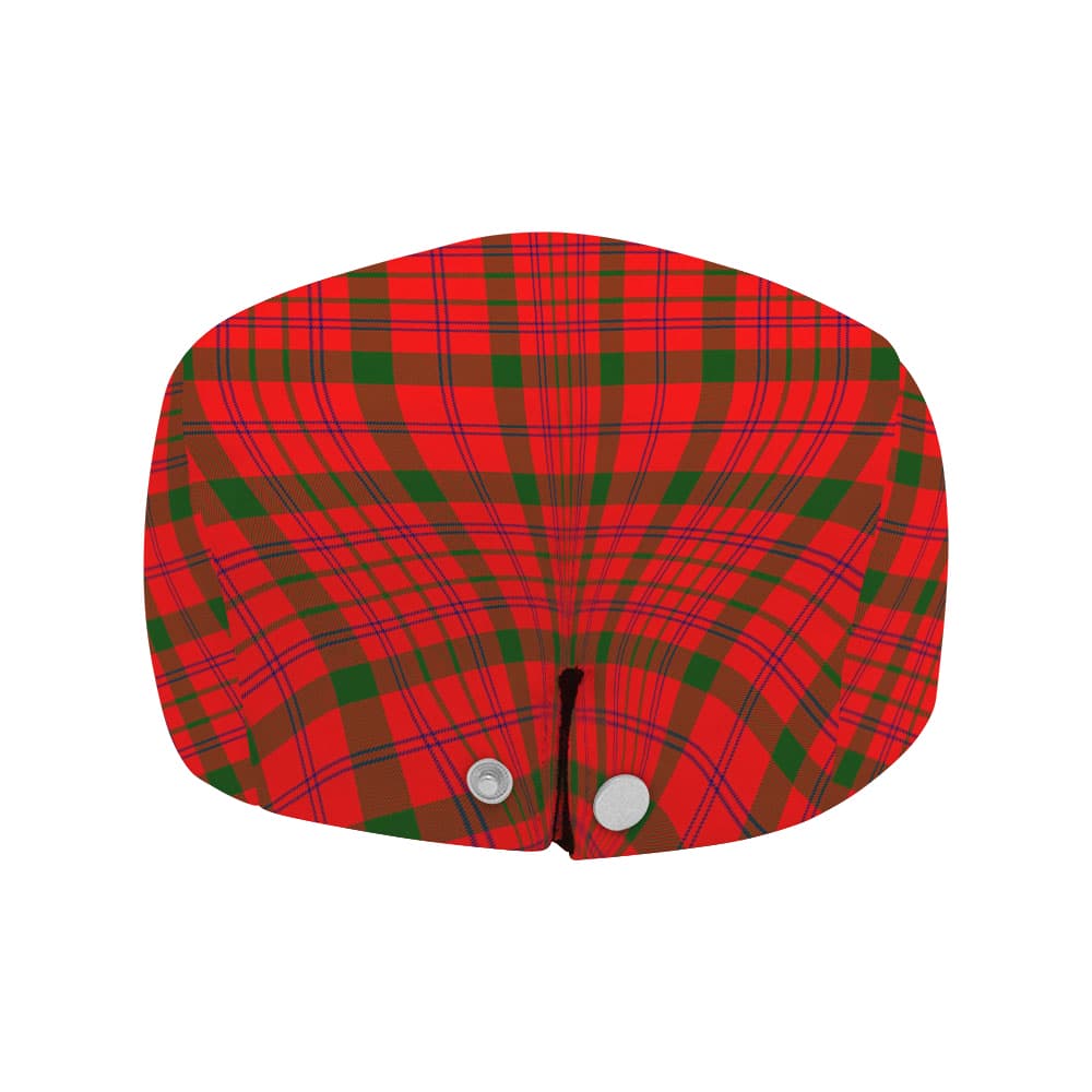 Scottish MacDonnell of Keppoch Modern Tartan Flat Cap - Image 4