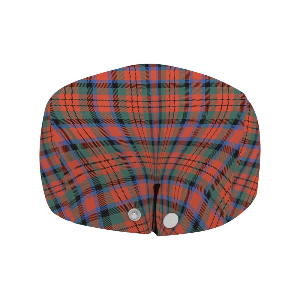 Scottish MacDuff Ancient Tartan Flat Cap - Image 4
