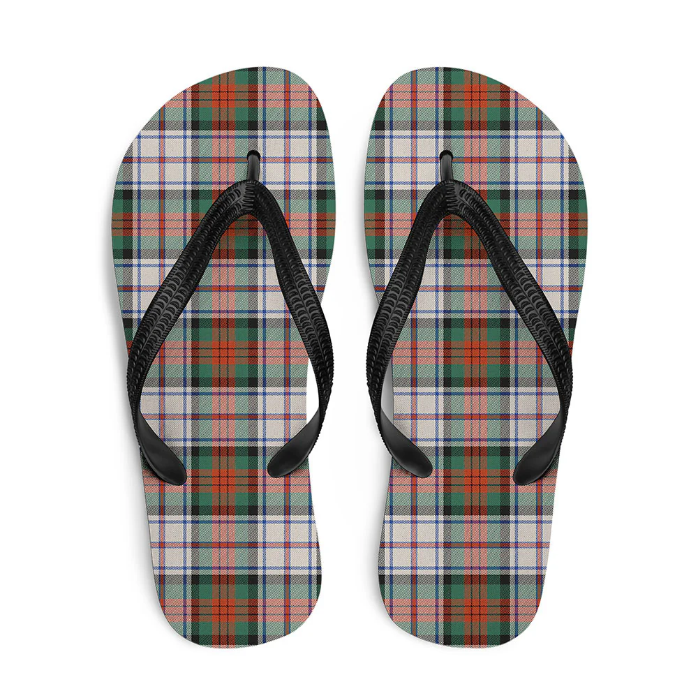 Scottish MacDuff Dress Ancient Clan Badge Tartan Flip Flops