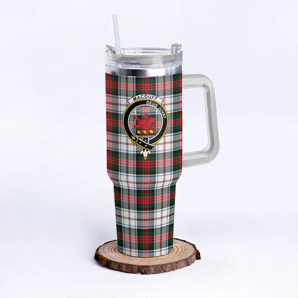 Scottish MacDuff Dress Modern Clan Badge Tartan 40oz Tumbler