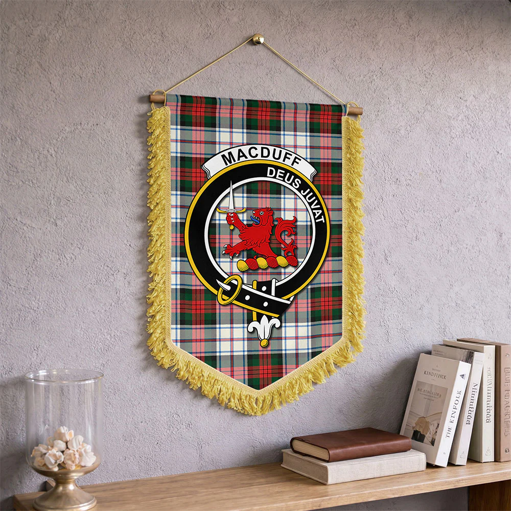 Scottish MacDuff Dress Modern Clan Badge Tartan Wall Hanging Banner - Image 2