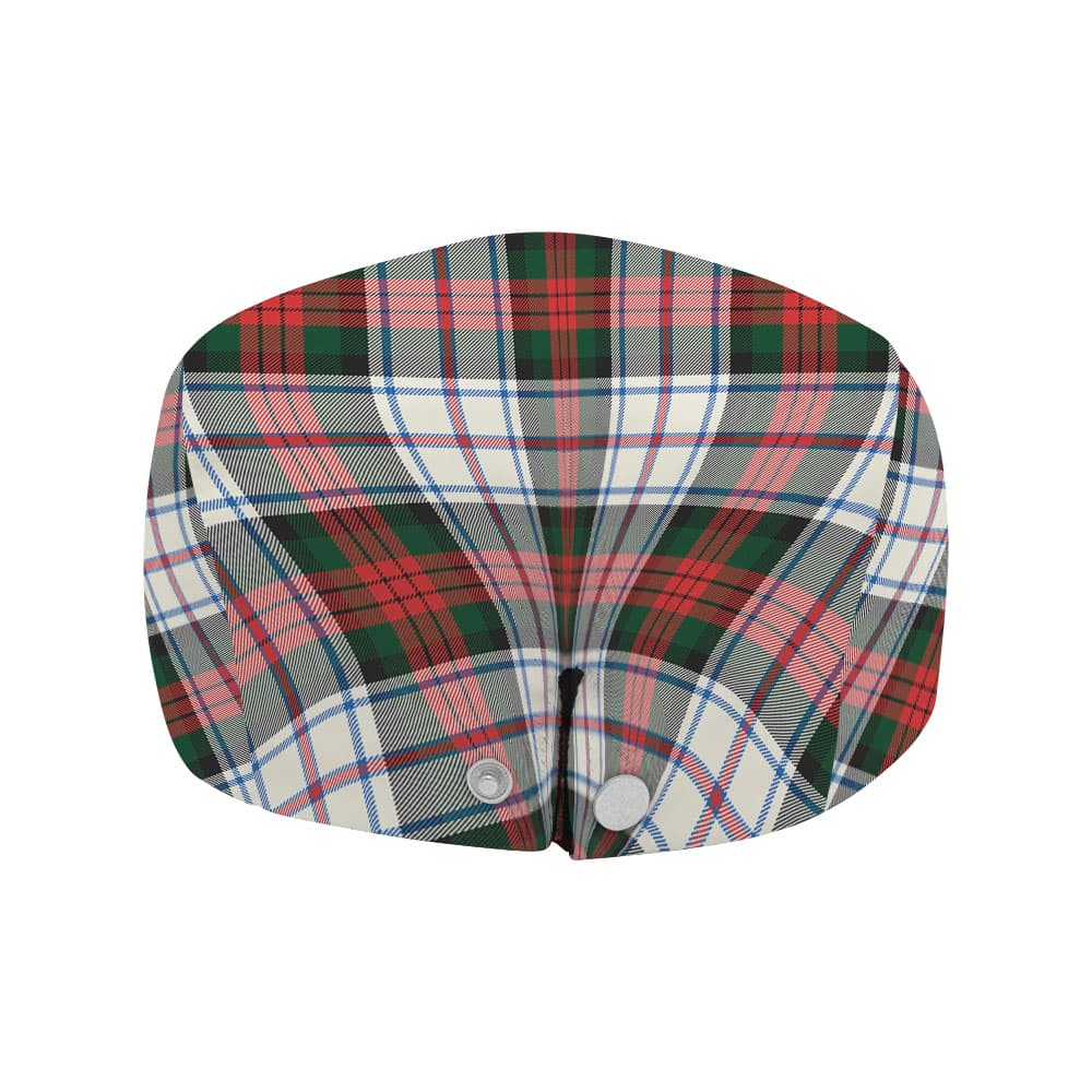 Scottish MacDuff Dress Modern Tartan Flat Cap - Image 4