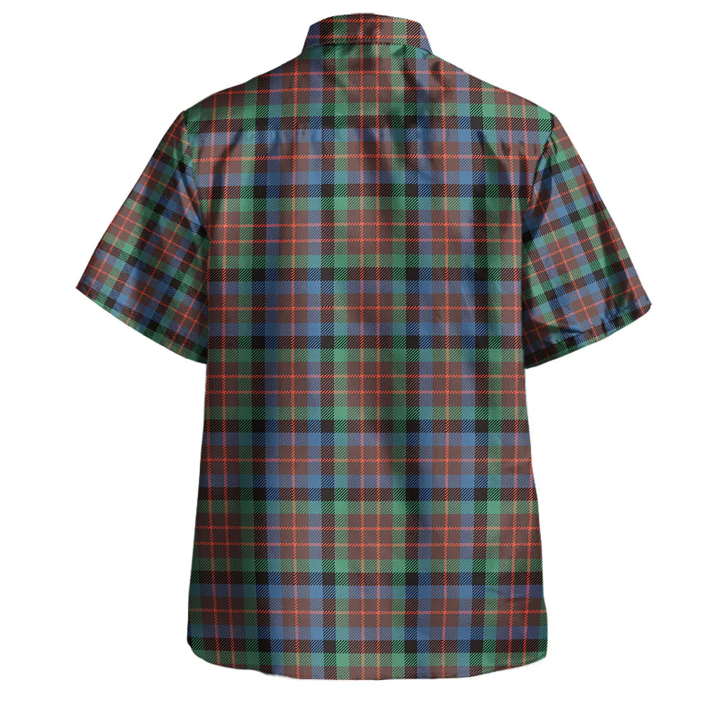 Scottish MacDuff Hunting Ancient Clan Badge Tartan Hawaiian Shirt - Image 3