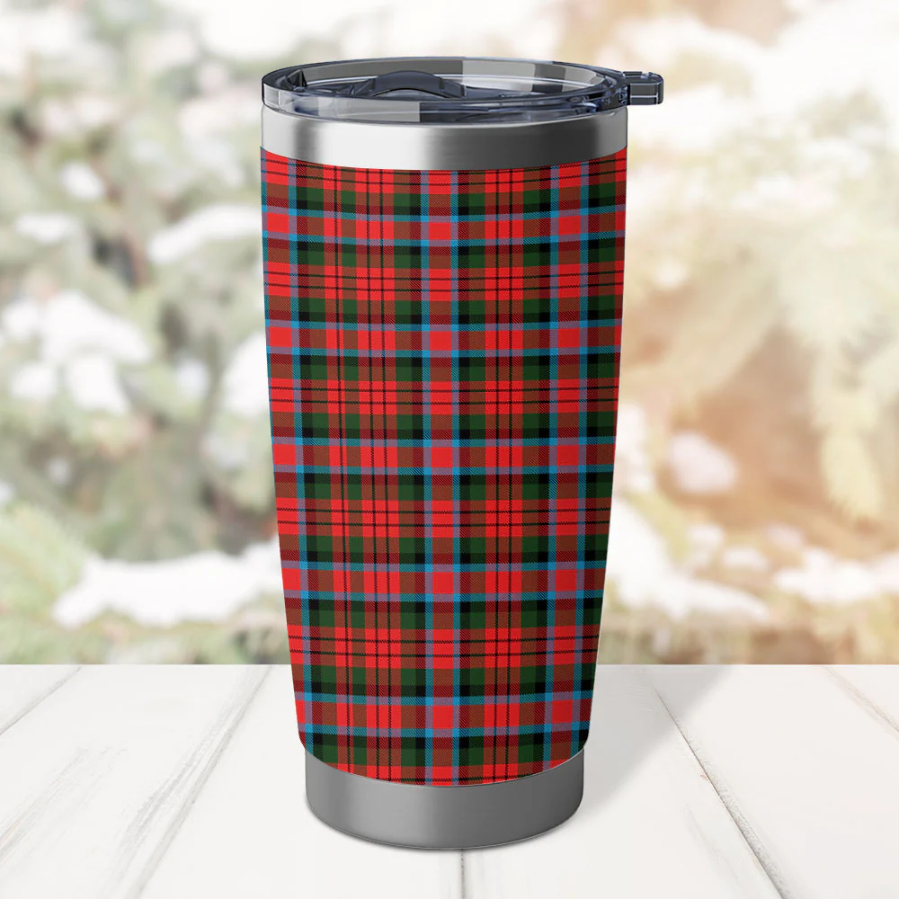 Scottish MacDuff Modern Clan Badge Tartan Tumbler - Image 3