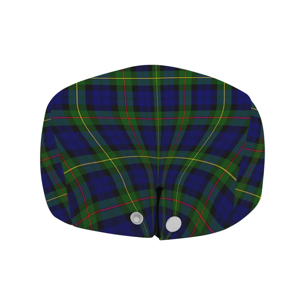 Scottish MacEwen Modern Tartan Flat Cap - Image 4