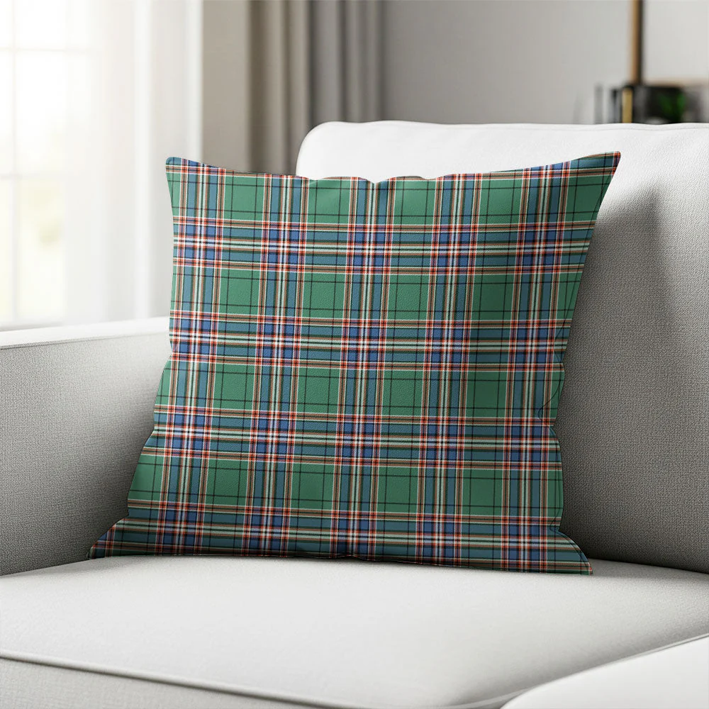 Scottish MacFarlane Hunting Ancient Clan Badge Tartan Pillow Case