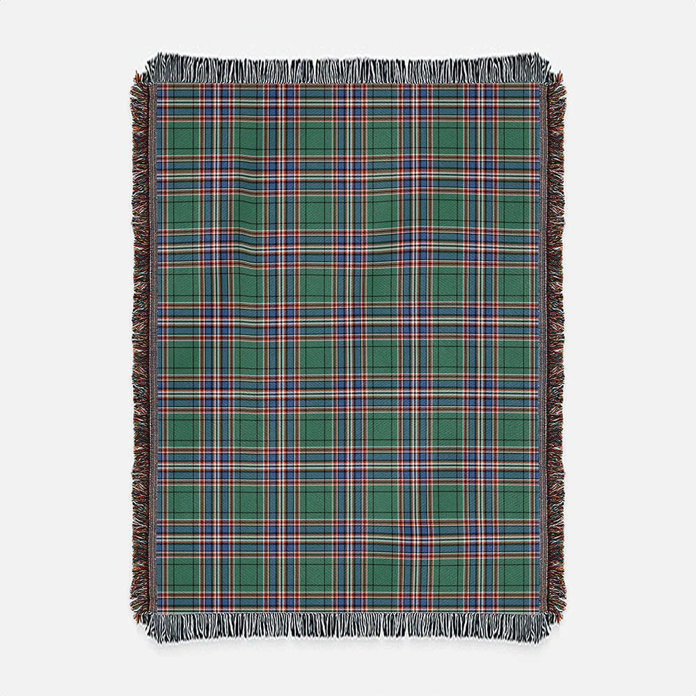Scottish MacFarlane Hunting Ancient Clan Badge Tartan Woven Blanket