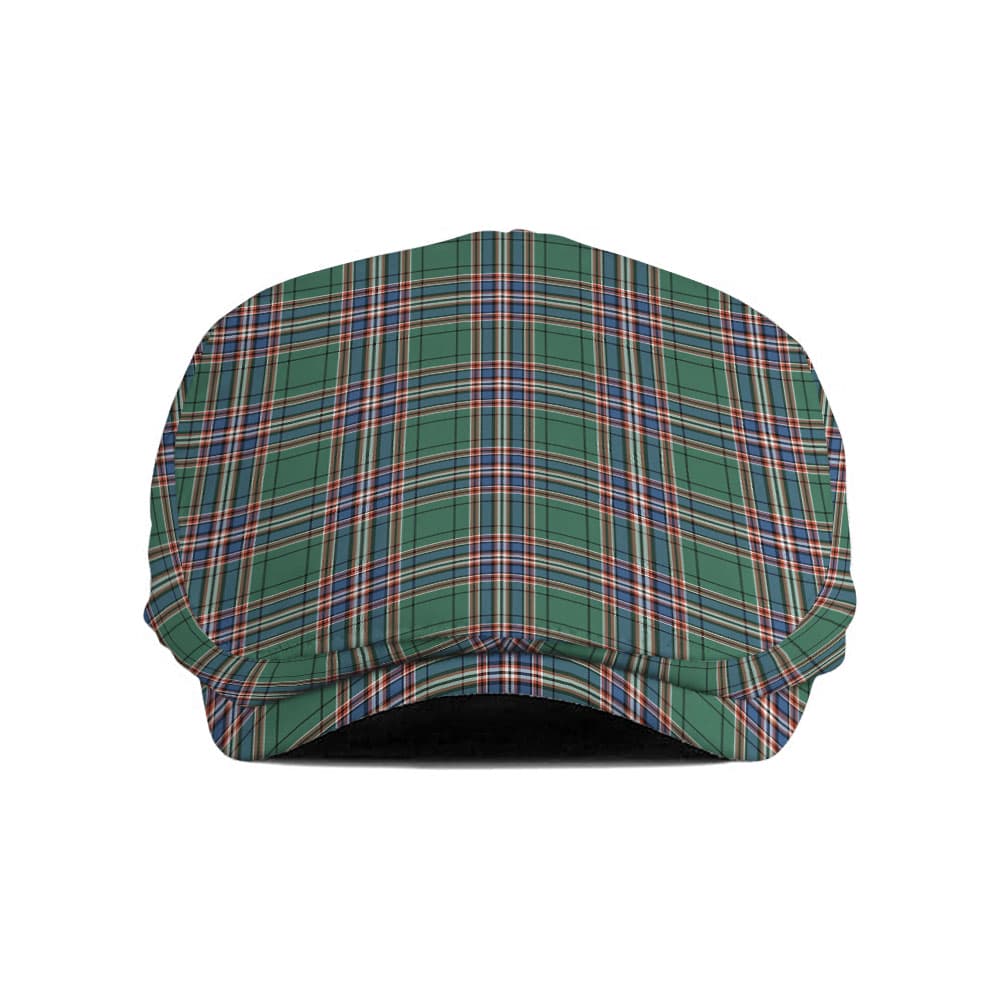 Scottish MacFarlane Hunting Ancient Tartan Flat Cap