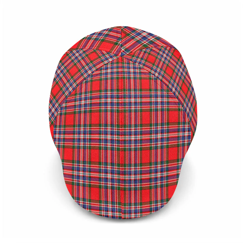 Scottish MacFarlane Modern Clan Badge Tartan Ivy Cap - Image 2