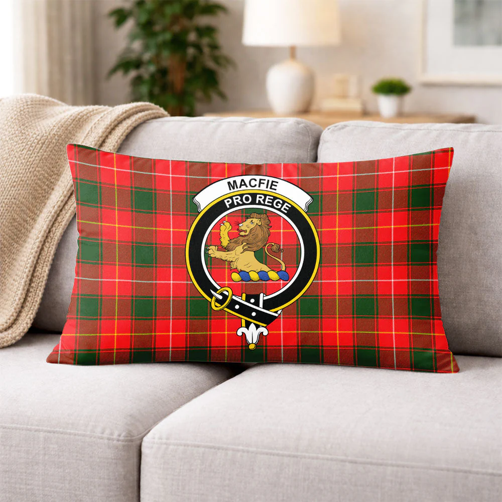 Scottish MacFie Clan Badge Tartan Pillow Case - Image 3