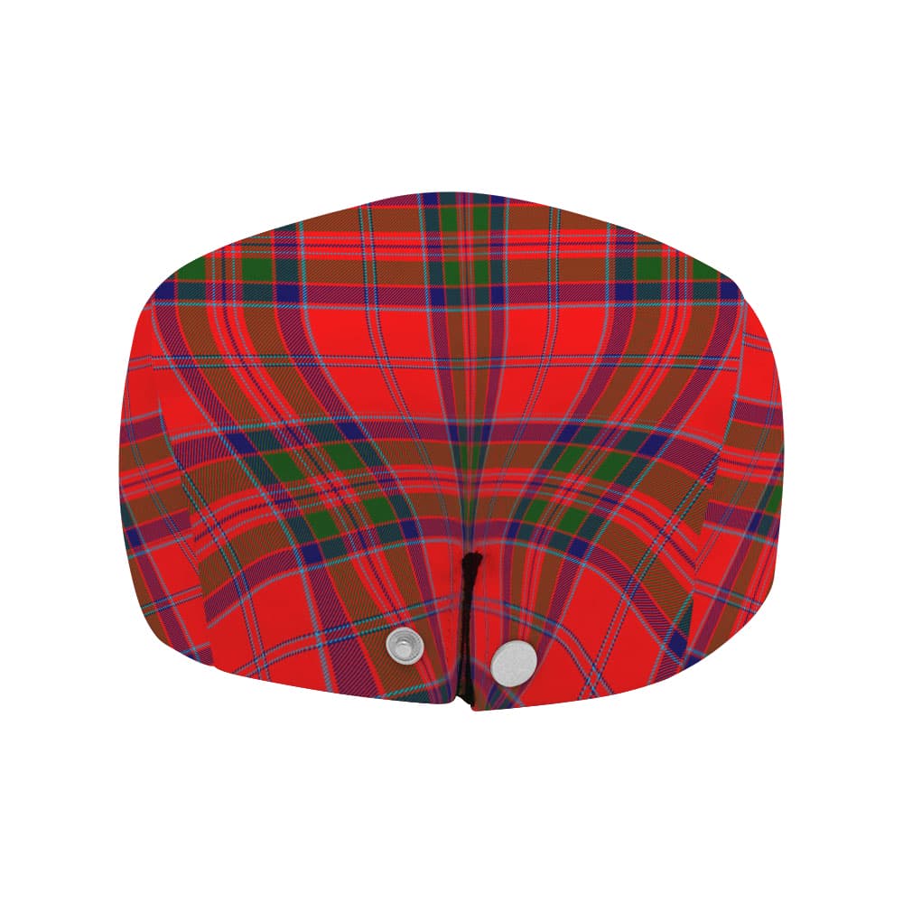 Scottish MacGillivray Clan Badge Tartan Flat Cap - Image 4