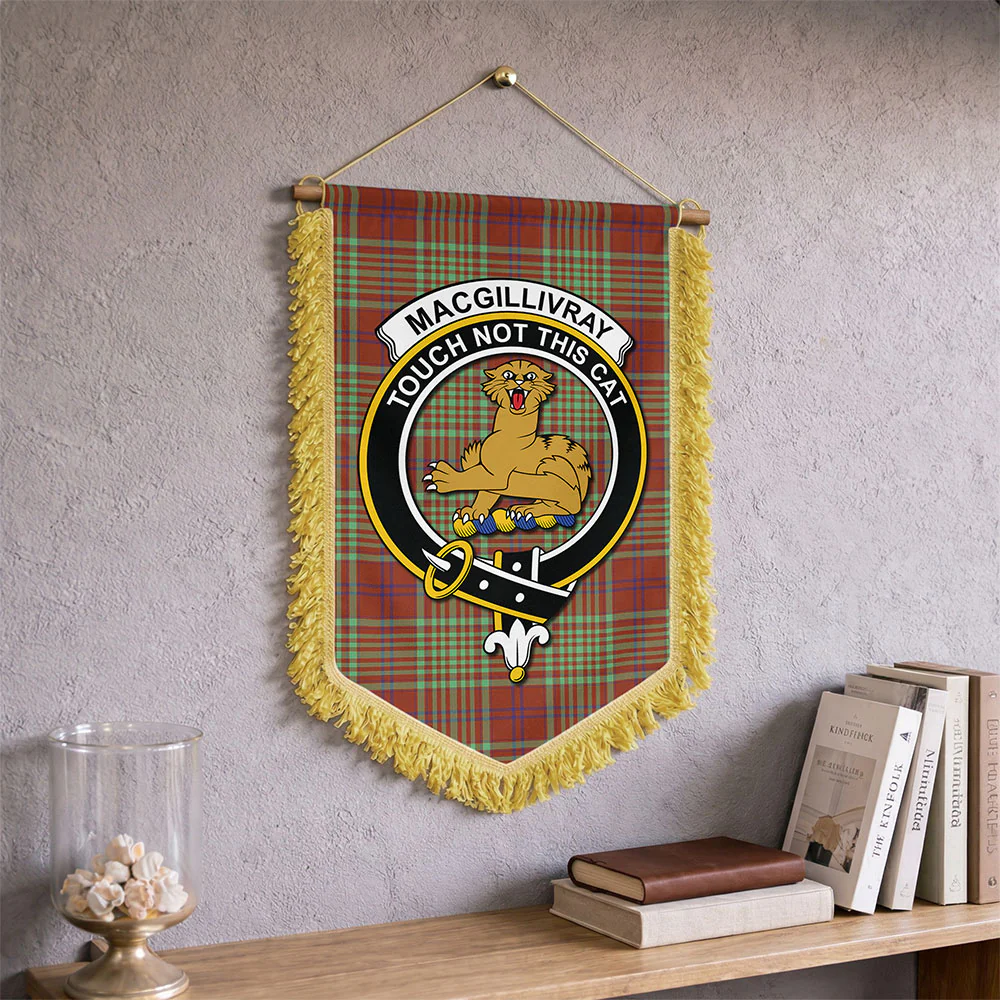 Scottish MacGillivray Hunting Ancient Clan Badge Tartan Wall Hanging Banner - Image 2