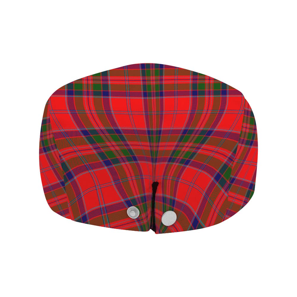Scottish MacGillivray Modern Tartan Flat Cap - Image 4