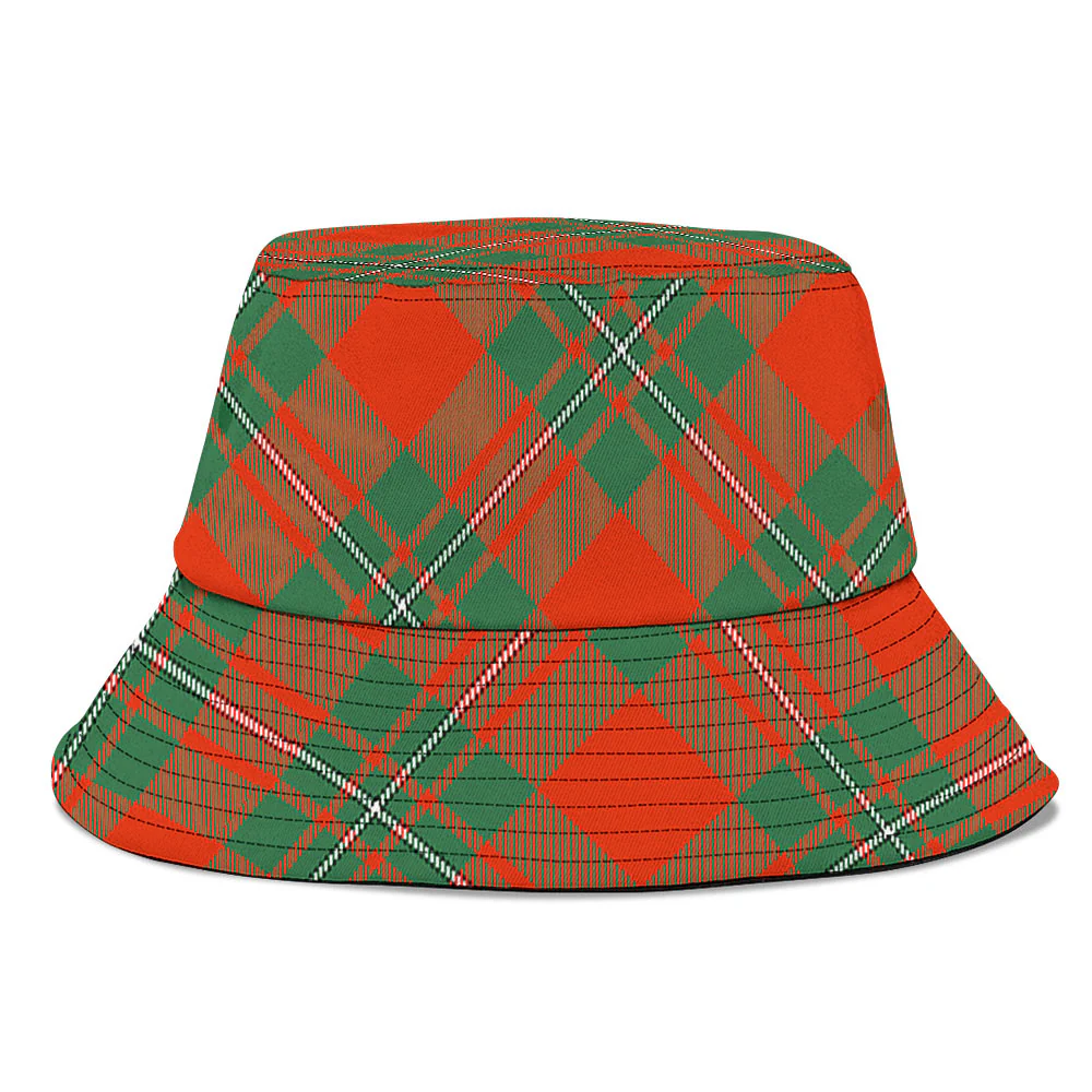 Scottish MacGregor Ancient Clan Badge Tartan Bucket Hat