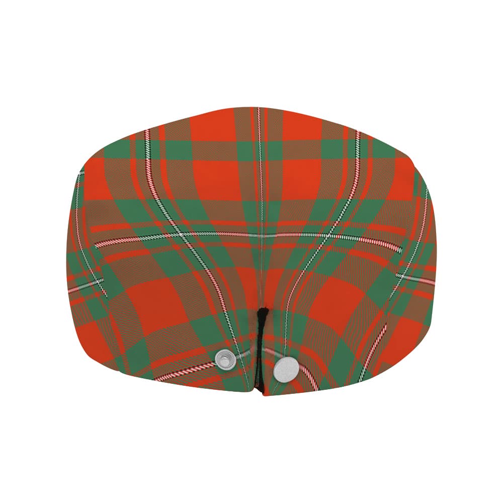 Scottish MacGregor Clan Badge Tartan Flat Cap - Image 4