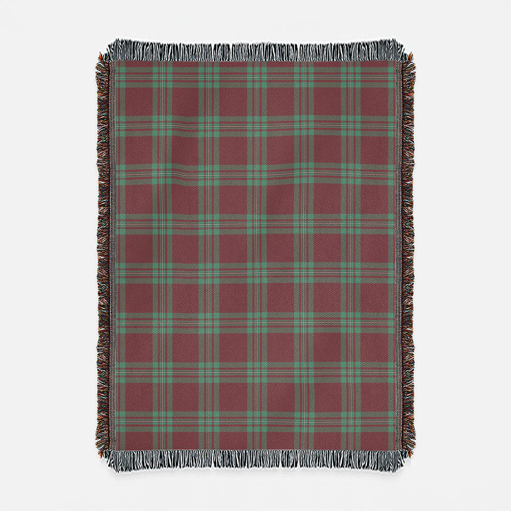 Scottish MacGregor Hunting Ancient Clan Badge Tartan Woven Blanket