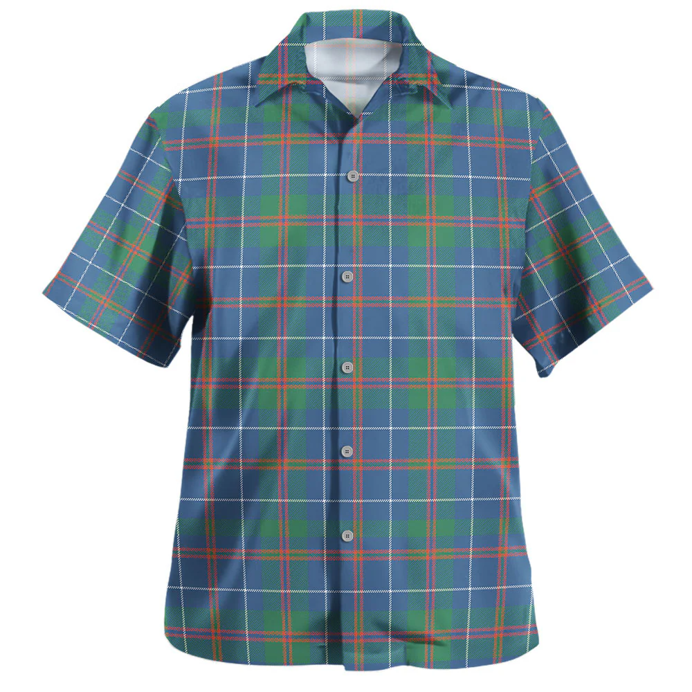 Scottish MacHardy Ancient Clan Badge Tartan Hawaiian Shirt