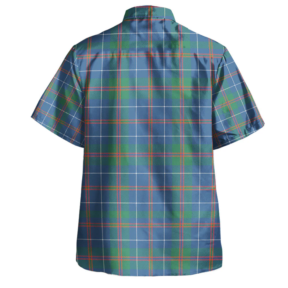 Scottish MacHardy Ancient Clan Badge Tartan Hawaiian Shirt - Image 3