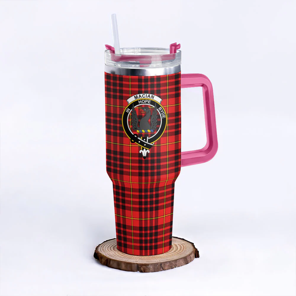 Scottish MacIan Clan Badge Tartan 40oz Tumbler - Image 7