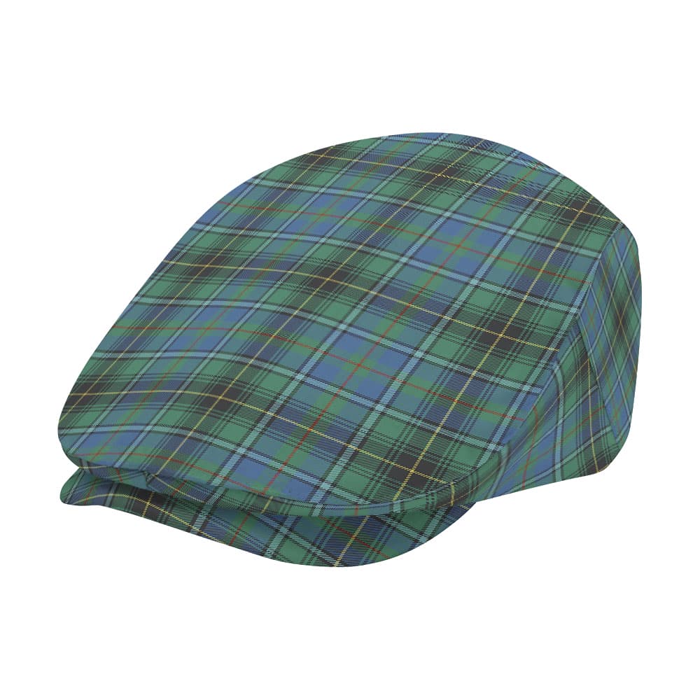 Scottish MacInnes Ancient Tartan Flat Cap - Image 2