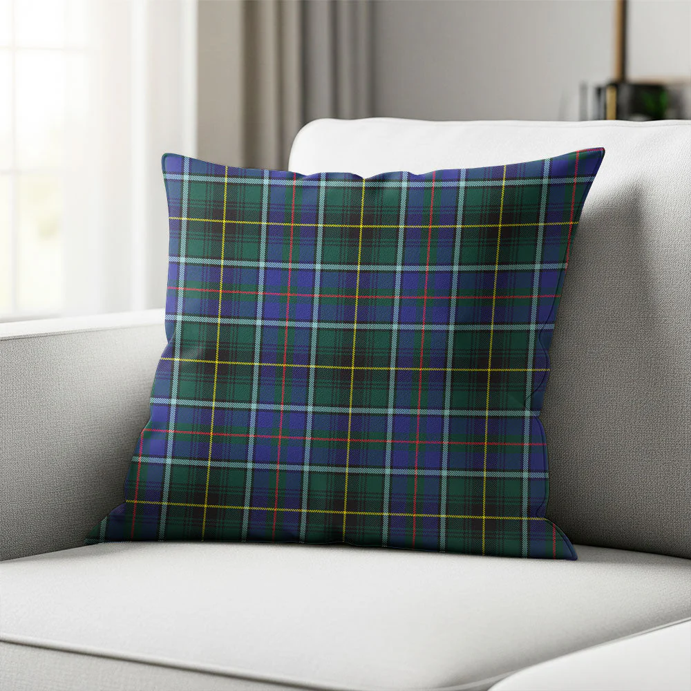 Scottish MacInnes Modern Clan Badge Tartan Pillow Case