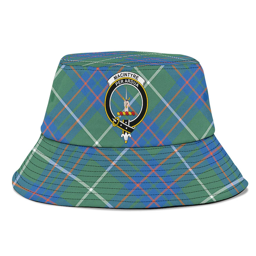 Scottish MacIntyre Hunting Ancient Clan Badge Tartan Bucket Hat - Image 2