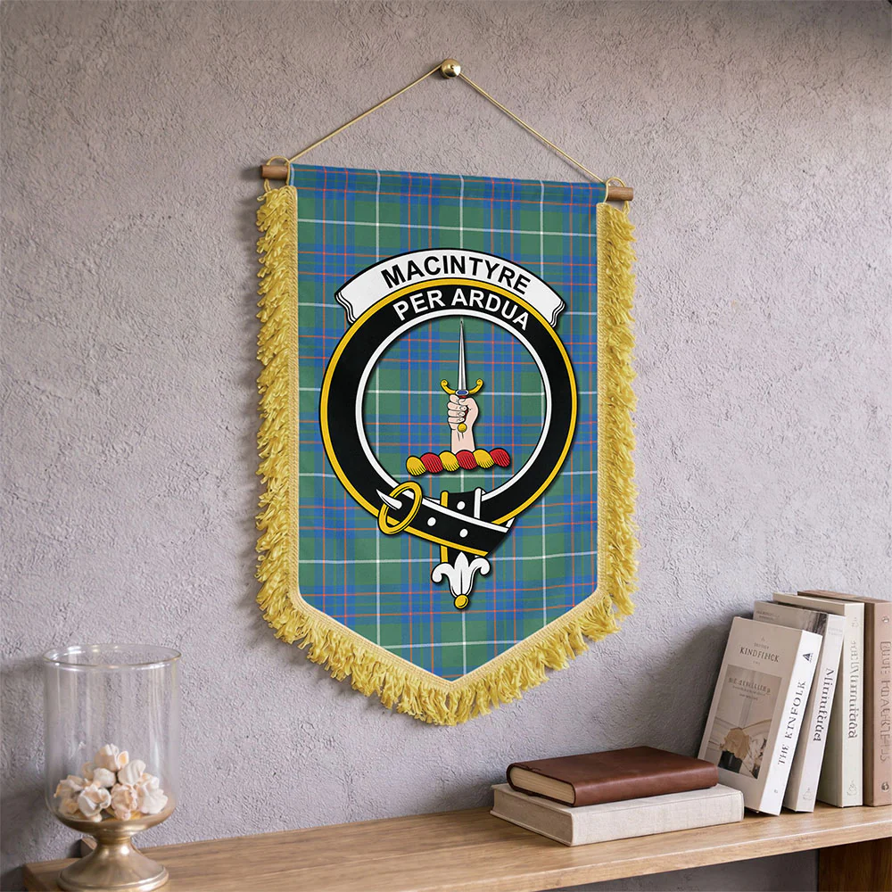 Scottish MacIntyre Hunting Ancient Clan Badge Tartan Wall Hanging Banner - Image 2