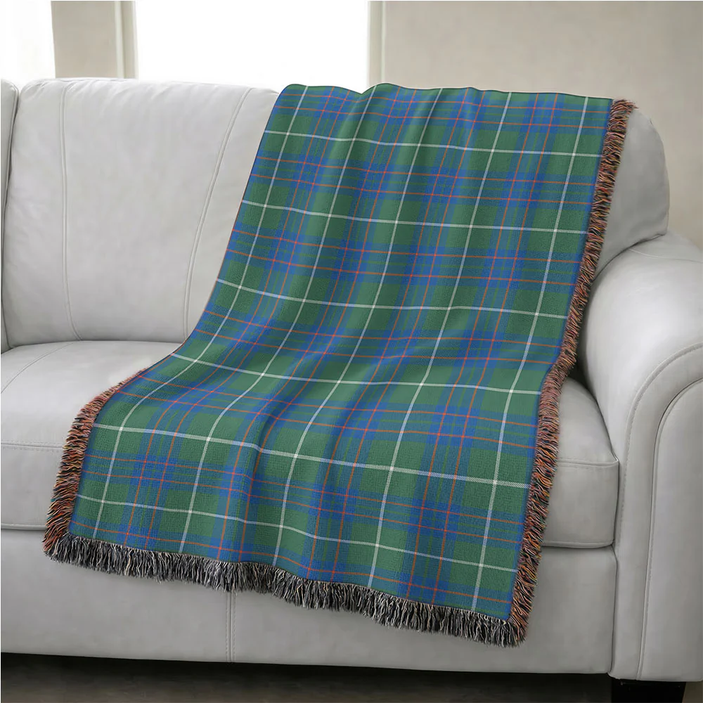 Scottish MacIntyre Hunting Ancient Clan Badge Tartan Woven Blanket - Image 4