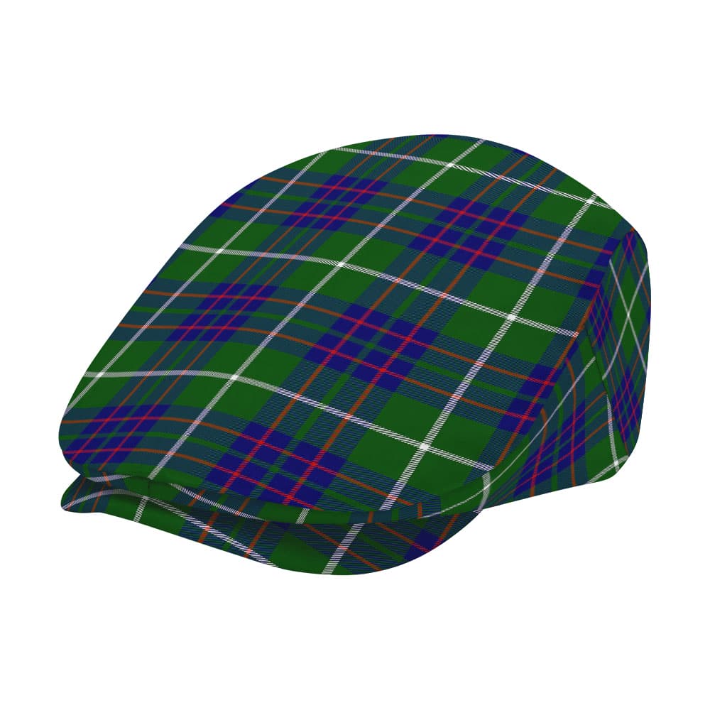 Scottish MacIntyre Hunting Modern Tartan Flat Cap - Image 2