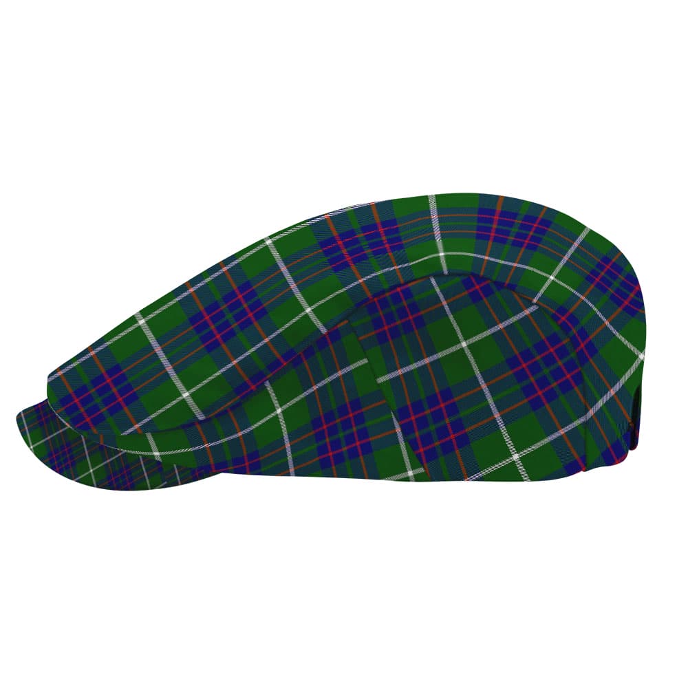 Scottish MacIntyre Hunting Modern Tartan Flat Cap - Image 3