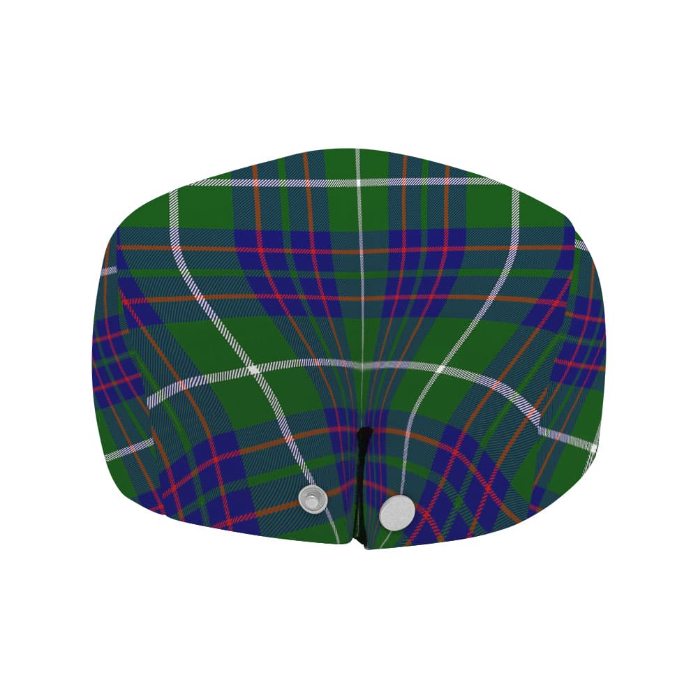 Scottish MacIntyre Hunting Modern Tartan Flat Cap - Image 4