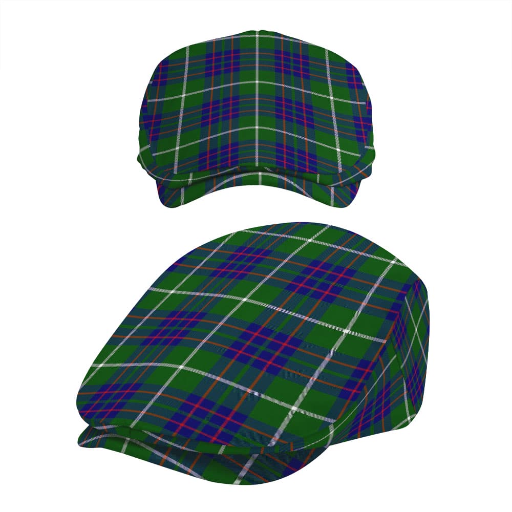 Scottish MacIntyre Hunting Modern Tartan Flat Cap - Image 5