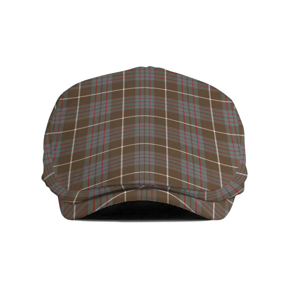 Scottish MacIntyre Hunting Weathered Tartan Flat Cap