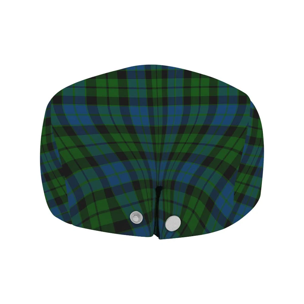 Scottish MacKay Clan Badge Tartan Flat Cap - Image 4