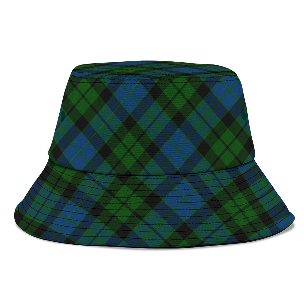 Scottish MacKay Modern Clan Badge Tartan Bucket Hat